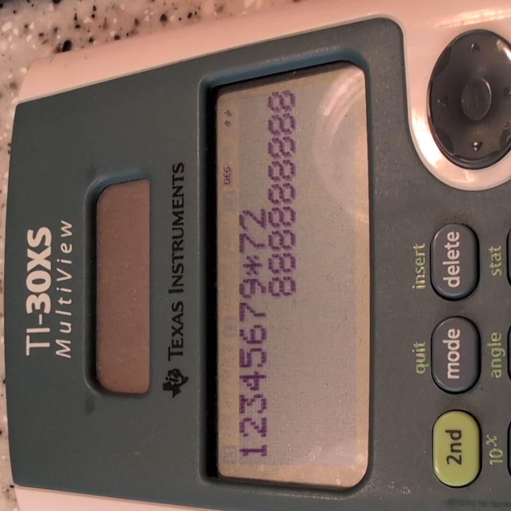 Texas Instruments TI-30XS Solar Calculator - Picture 2 of 5